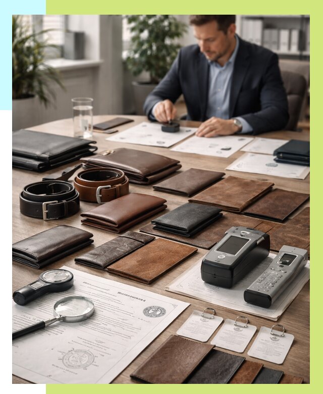 Сертификация кожаных изделий в Кемерово от 12487 р. | Алешин-Кмр