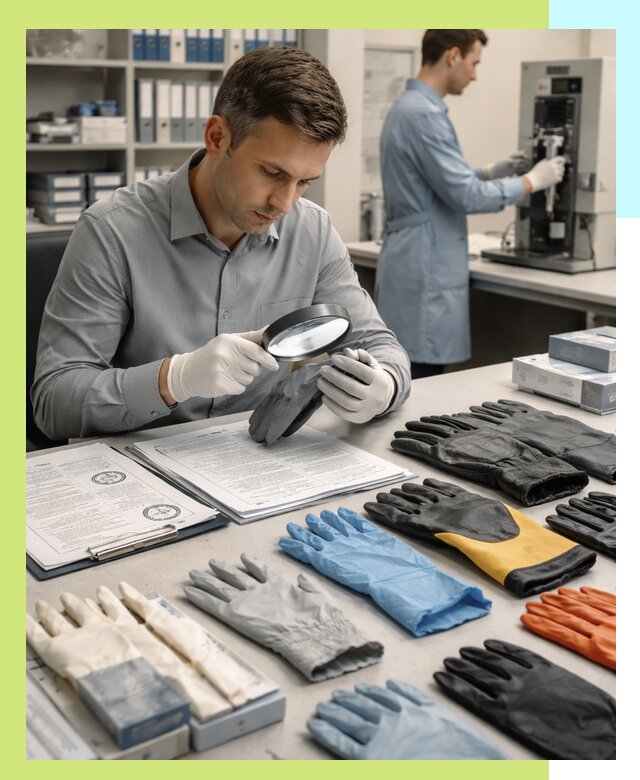 Сертификация перчаток и средств защиты продукции в Кемерово