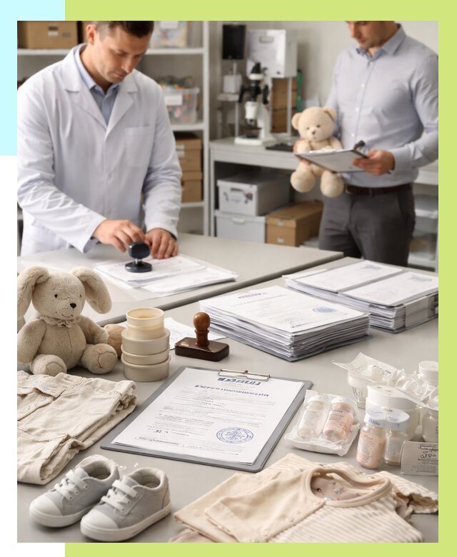 Сертификация детских товаров в Кемерово от 15609 р. | Алешин-Кмр