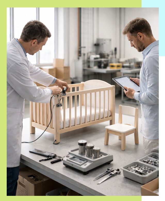 Сертификация детской мебели и проверка безопасности в Кемерово