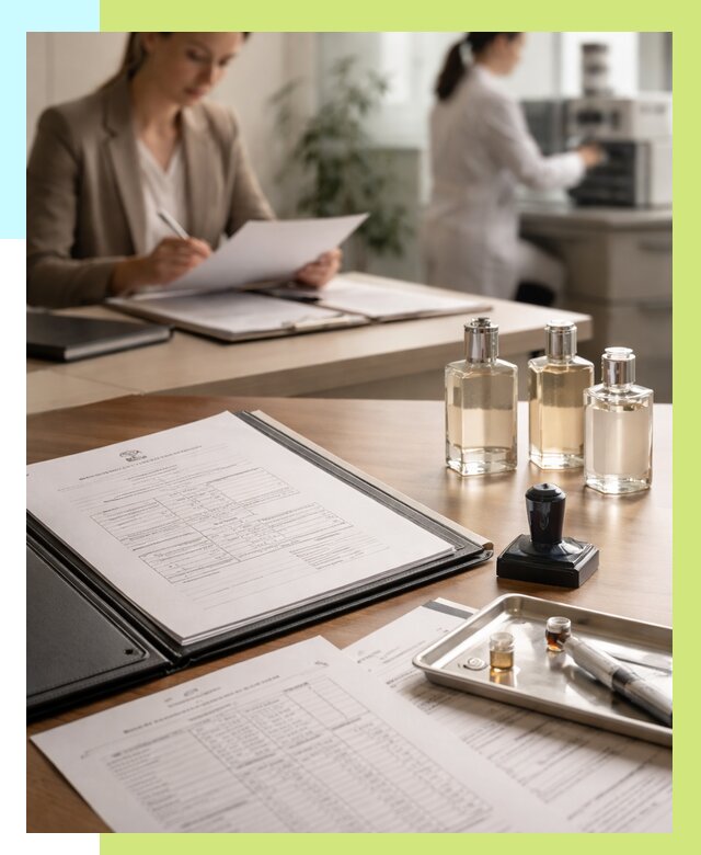 Сертификация парфюмерии в Кемерово от 15609 р. | Алешин-Кмр