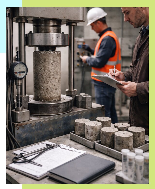 Сертификация бетона в Кемерово от 31218 р. сертификат | Алешин-Кмр