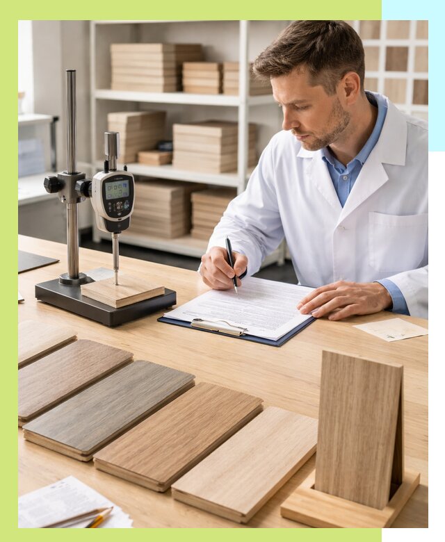 Сертификация ламината с испытаниями и оформлением документов в Кемерово