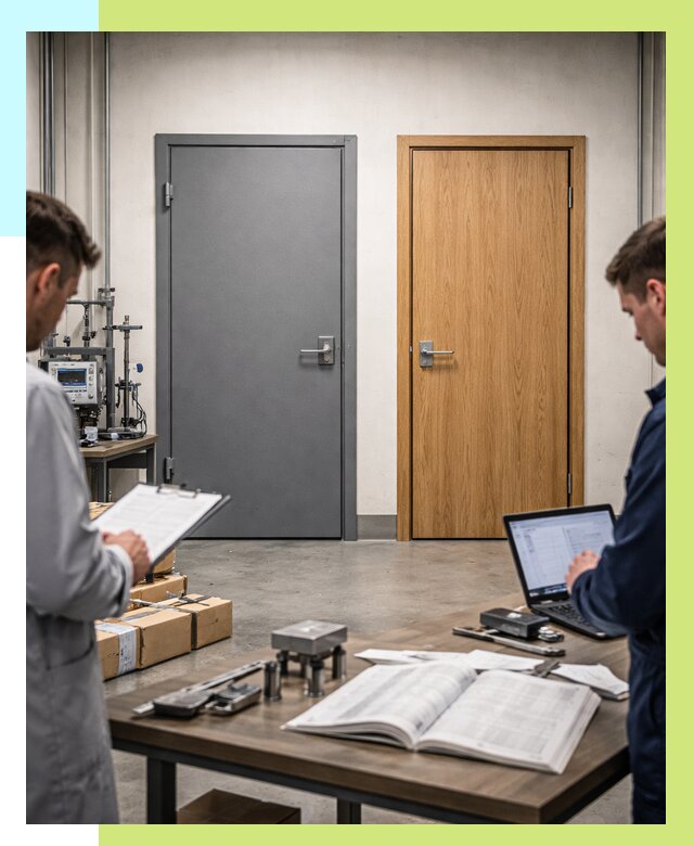 Сертификация дверей в Кемерово от 8325 р. под ключ | Алешин-Кмр