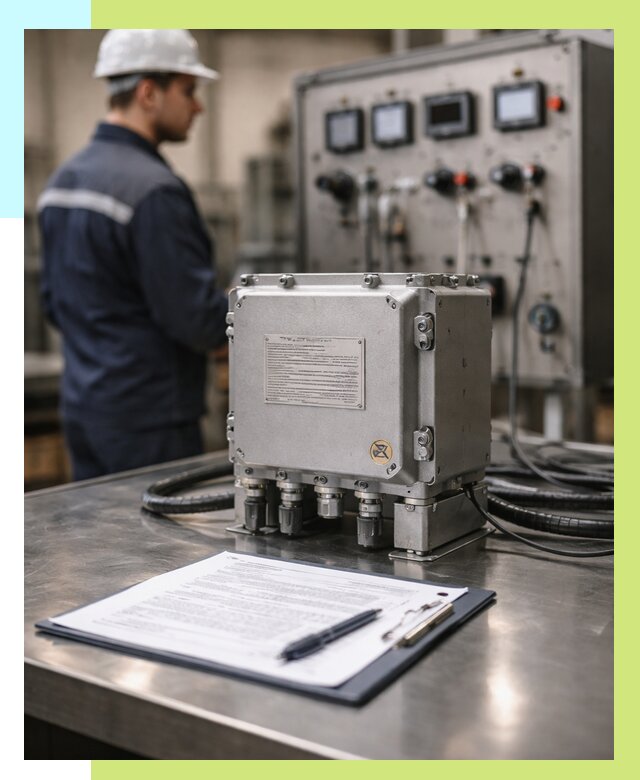 Сертификация взрывозащищенного оборудования в Кемерово от 36421 р. | Алешин-Кмр