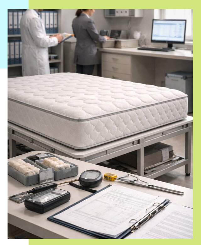 Сертификация матрасов в Кемерово от 8845 р. | Алешин-Кмр