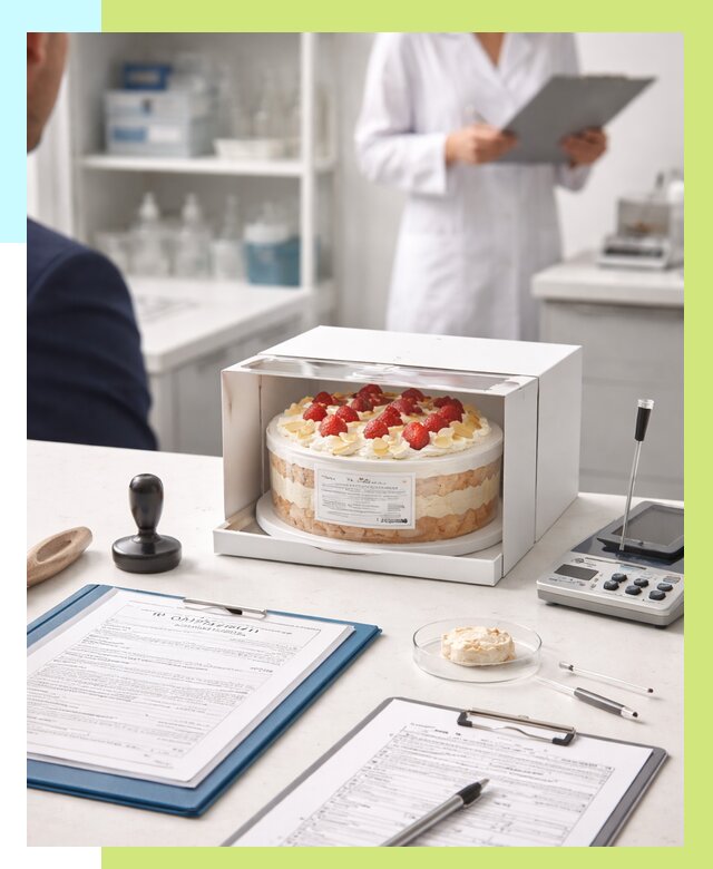 Сертификация тортов в Кемерово от 9365 р. заказать | Алешин-Кмр