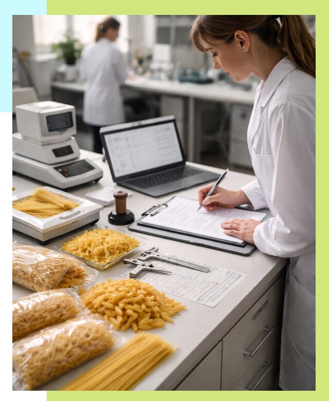 Сертификация макаронных изделий в Кемерово от 15609 р. | Алешин-Кмр