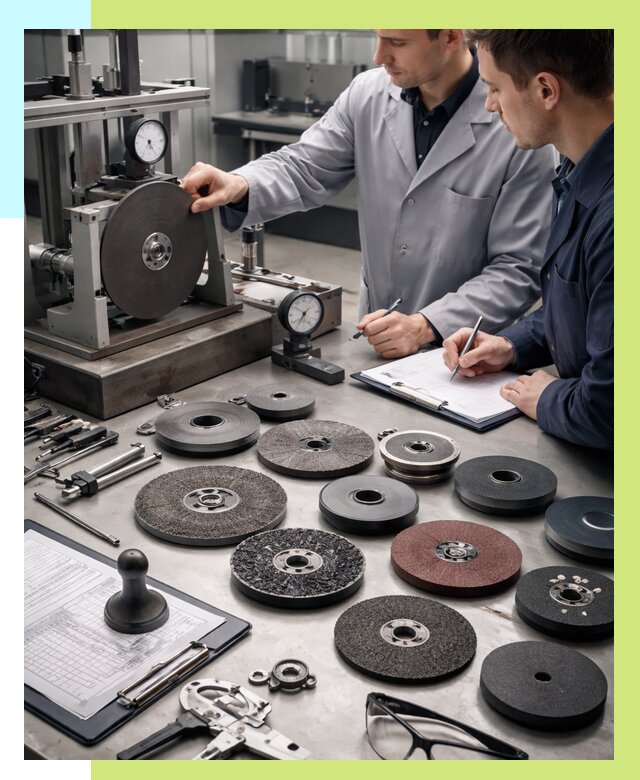 Сертификация абразивного инструмента в Кемерово от 15609 р. Алешин-Кмр