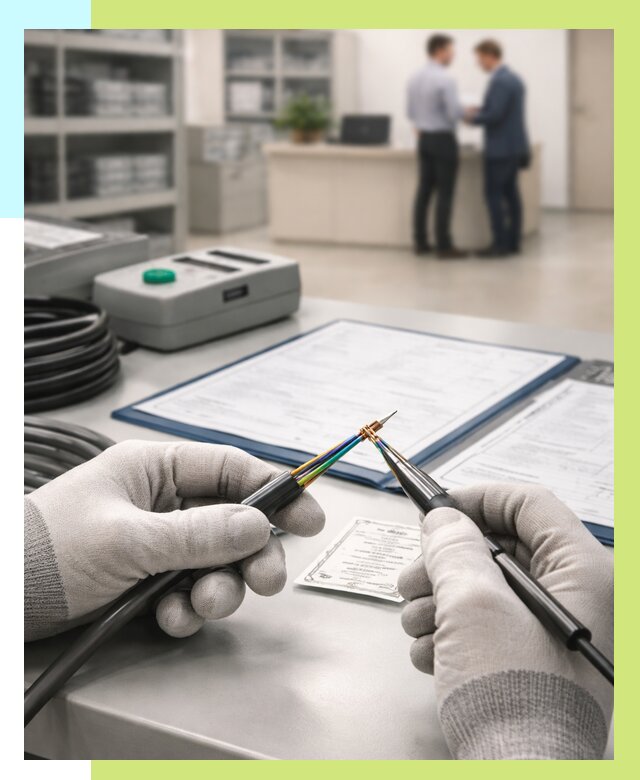 Сертификация провода в Кемерово от 18731 р. в Алешин-Кмр