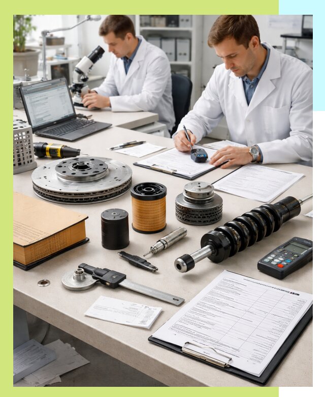 Сертификация автозапчастей и комплектующих в Кемерово по ГОСТ