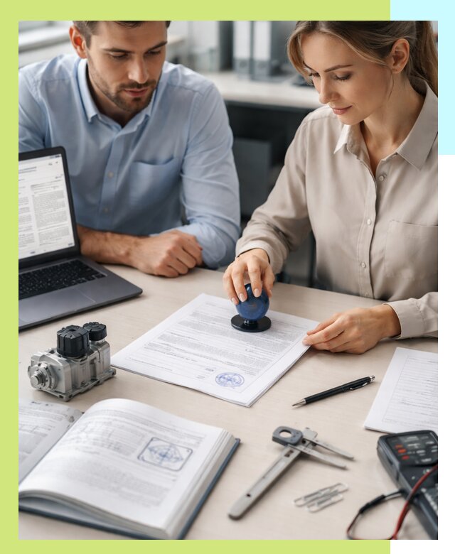 Выдача паспорта изделия и техническая экспертиза продукции в Кемерово