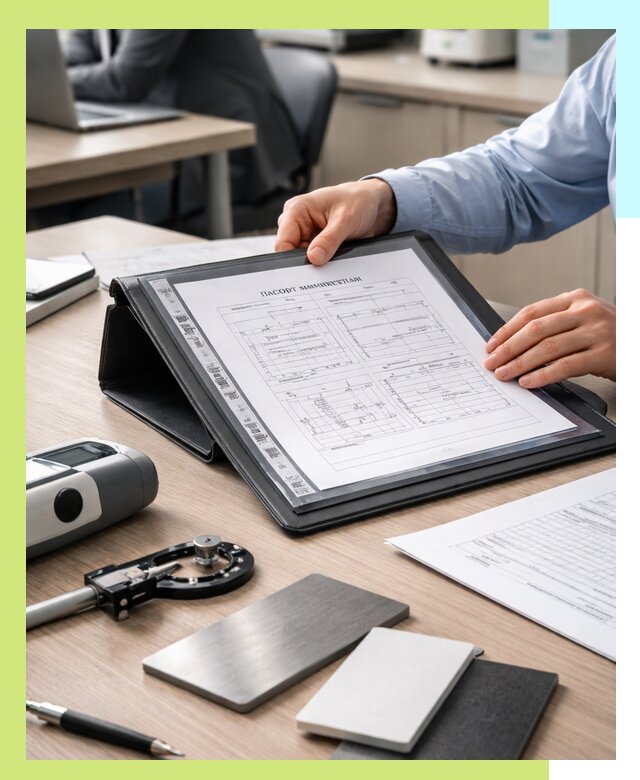 Оформление паспорта материала для продукции в Кемерово