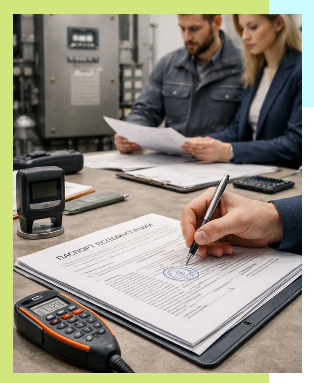 Оформление паспорта эксплуатации оборудования в Кемерово