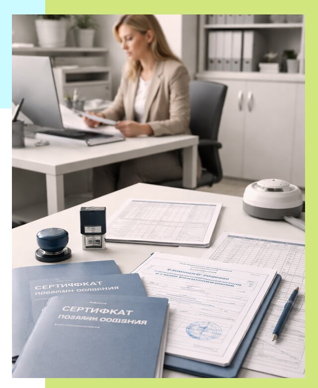 Сертификаты пожарной безопасности в Кемерово от 15609 р. | Алешин-Кмр