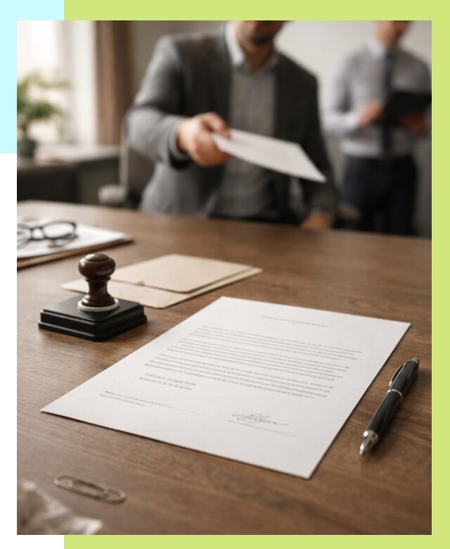 Отказное письмо по сертификации в Кемерово от 3642 р. | Алешин-Кмр