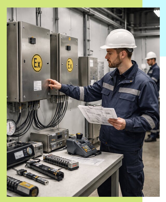 Сертификат взрывозащиты промышленного оборудования в Кемерово