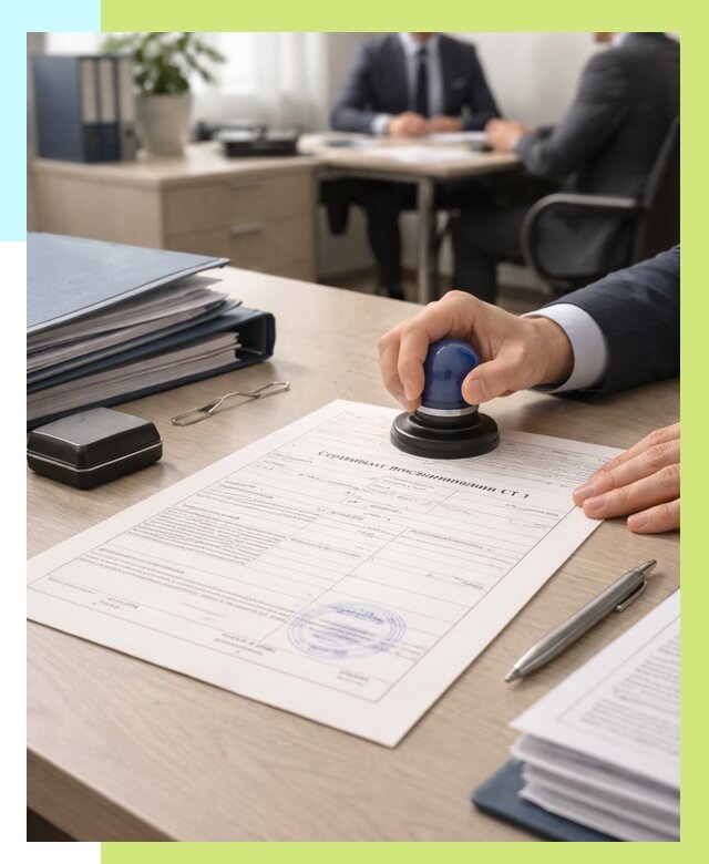 Сертификат происхождения СТ 1 в Кемерово от 4683 р. | Алешин-Кмр