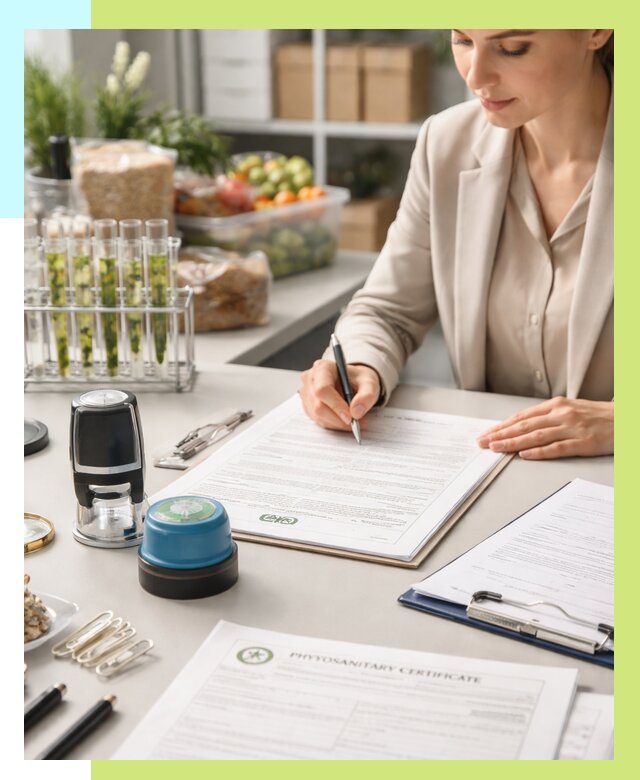 Фитосанитарный сертификат оформить в Кемерово от 4683 р. | Алешин-Кмр