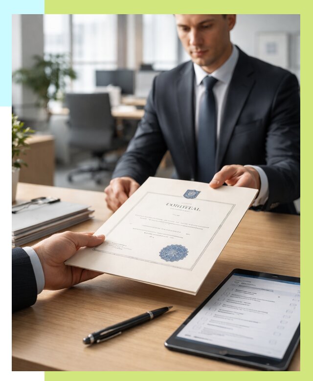 Сертификат ISO 30301 в Кемерово от 36421 р. | Алешин-Кмр - под ключ