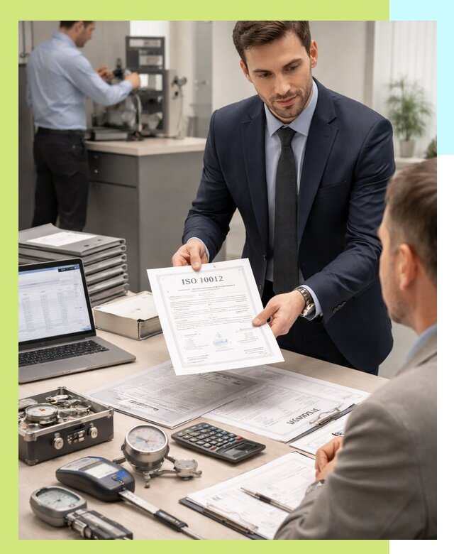 Выдача сертификата ISO 10012 по требованиям метрологии в Кемерово
