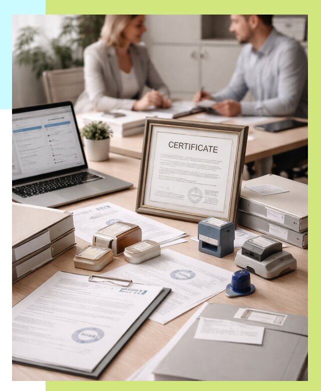 Сертификация компании в Кемерово от 46827 р. | Алешин-Кмр — заказ